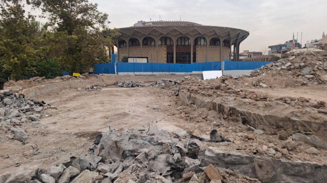 کابوس تخریب حوض نوستالژیک تهران، دعوا به راه انداخت