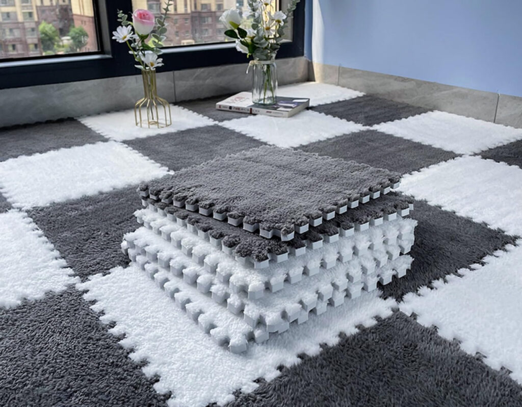 نسل جدید و عجیب موکت که مثل پازل چیده می‌شود