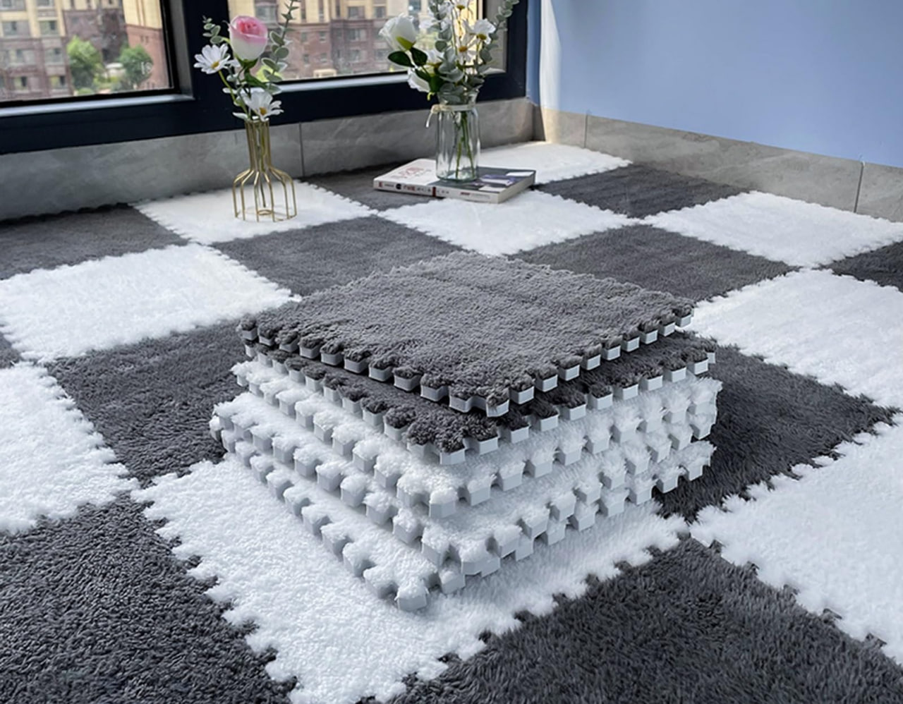 نسل جدید و عجیب موکت که مثل پازل چیده می‌شود