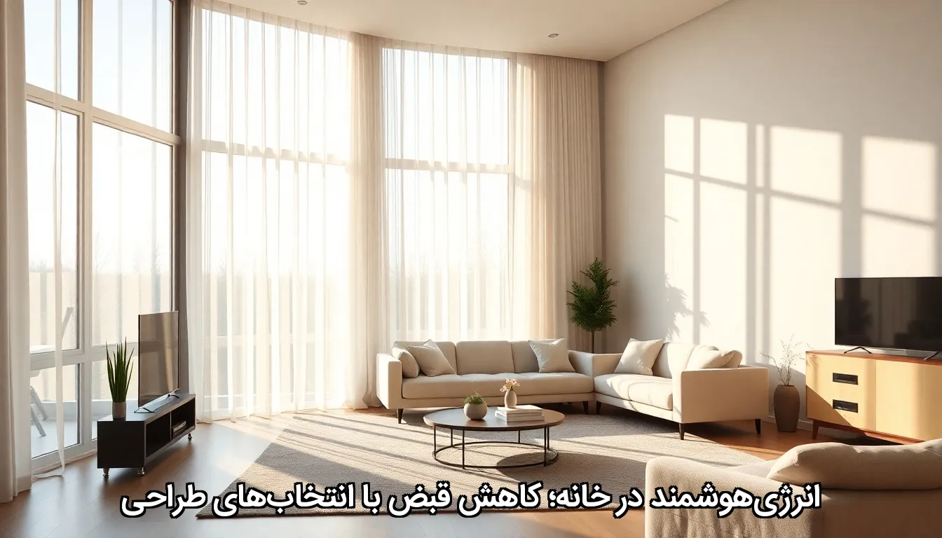 انرژی‌هوشمند در خانه؛ کاهش قبض با انتخاب‌های طراحی