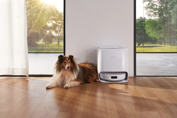 یک مدل جاروی رباتیک که مخصوص دارندگان حیوانات خانگی است