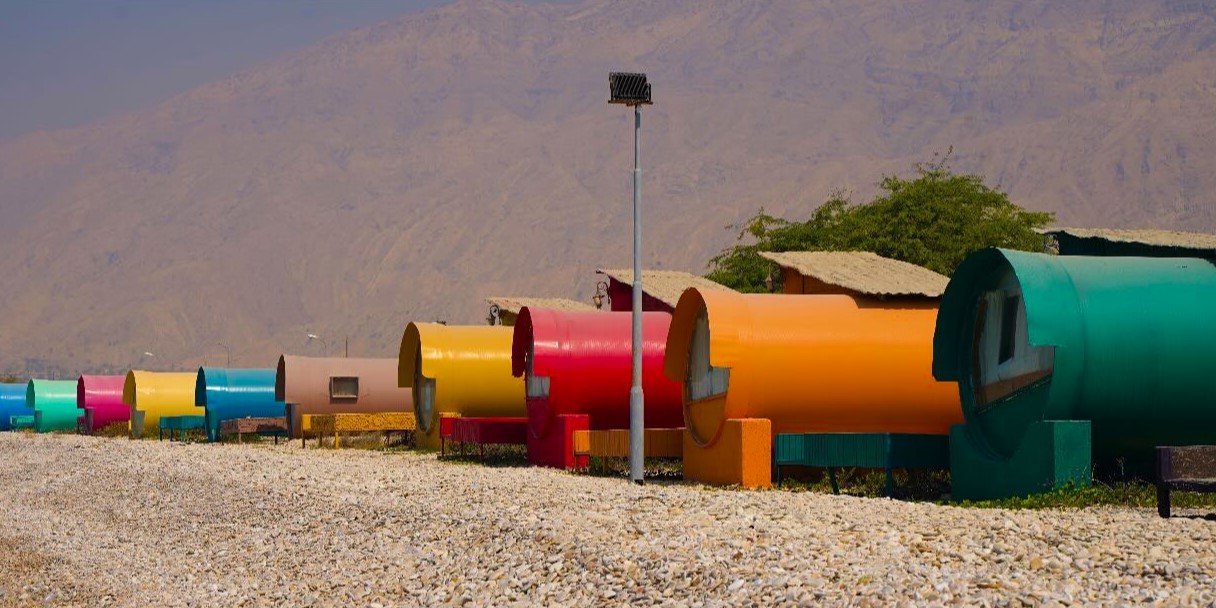 تنها هتل لوله‌ای ایران در عسلویه؛ حیرت‌آور و باورنکردنی