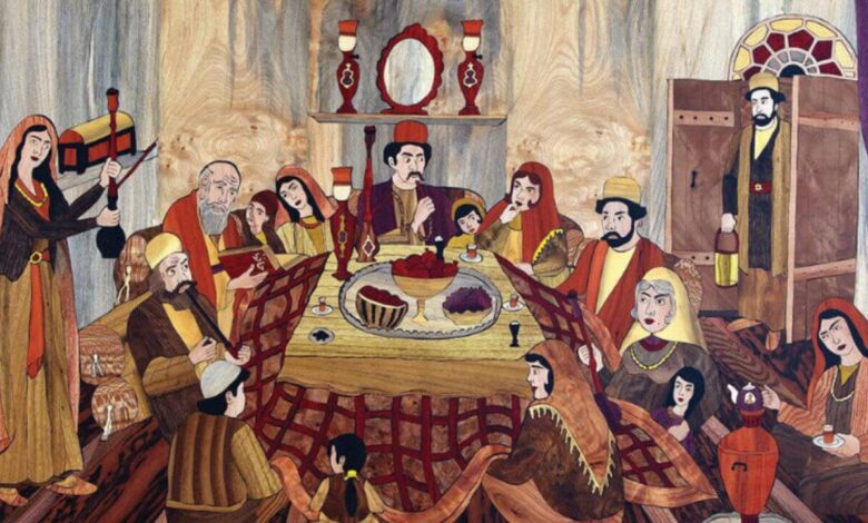 تغییرات چیدمان شب یلدای خانه‌های ایران در ۱۰۰ سال اخیر