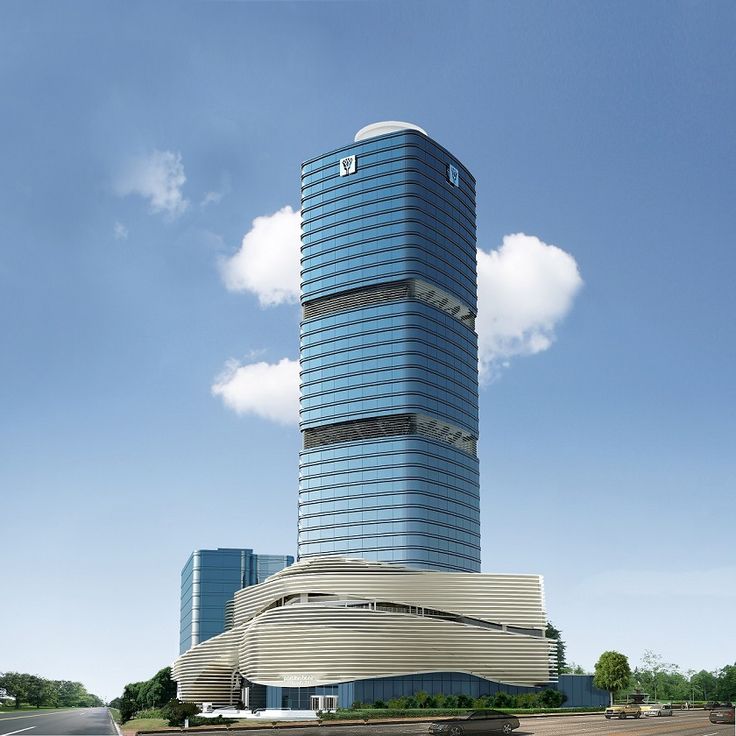 مکعب مدرن بانک پارسیان؛ سه‌طبقه‌ای با پنجره‌های جادویی