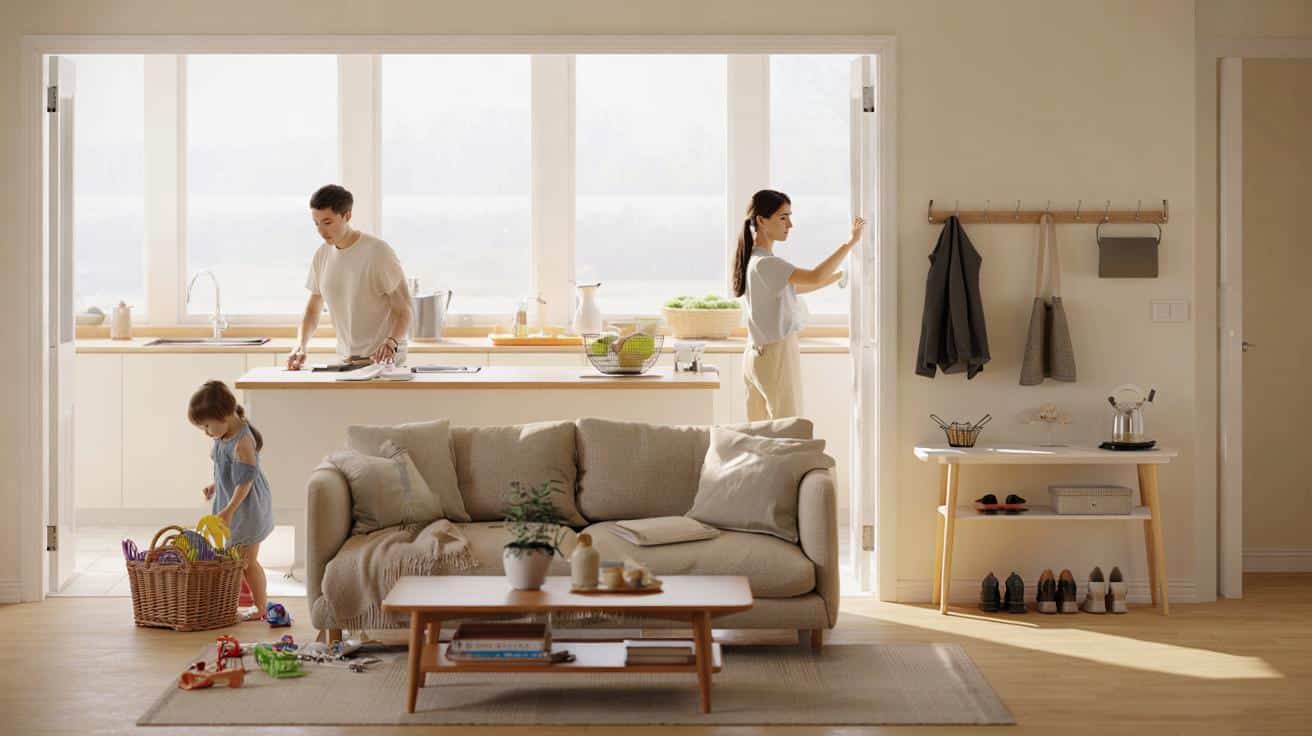 ۵ عادت کوچک روزمره که خانه را همیشه مرتب نگه می‌دارد