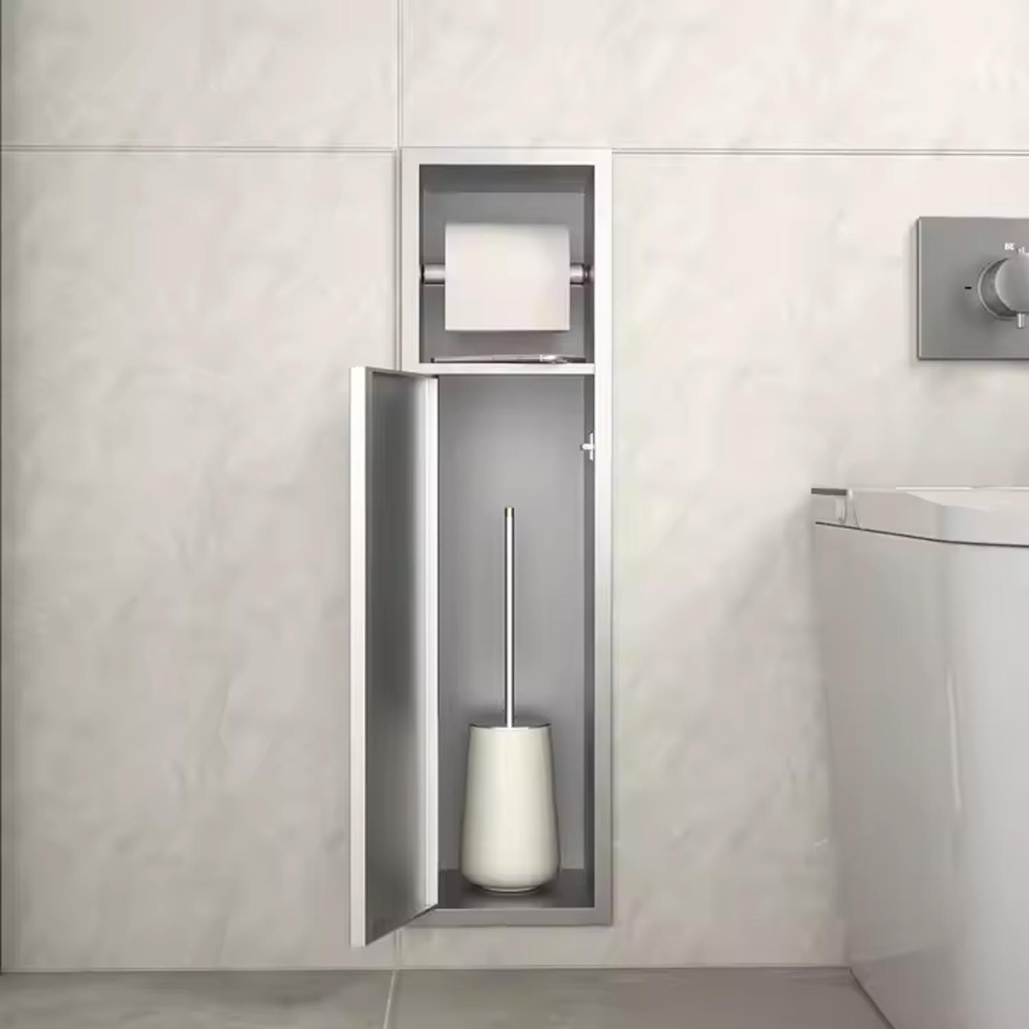 آبروداری درست و حسابی جلوی مهمان با دستمال توالت توکار