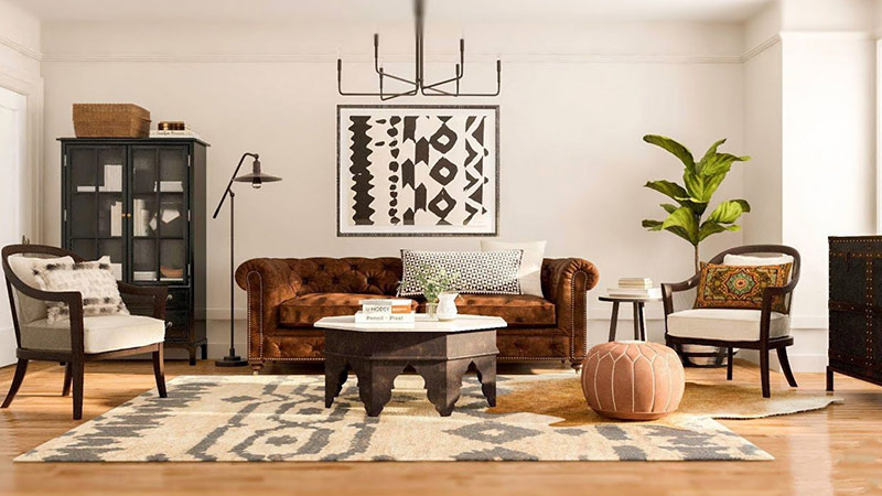 با این ایده دکوراسیونی خانه را بزرگ‌تر نشان دهید