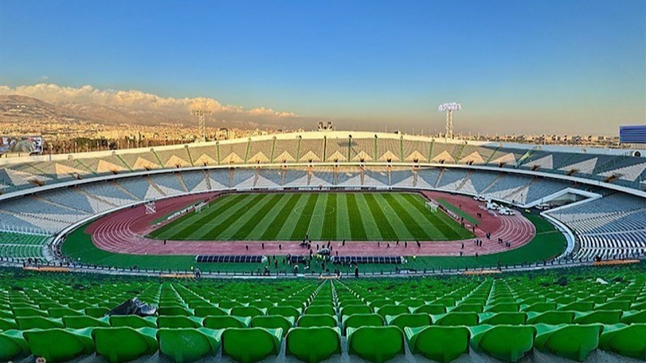 75 درصد بازسازی ورزشگاه آزادی انجام و این شکلی شد