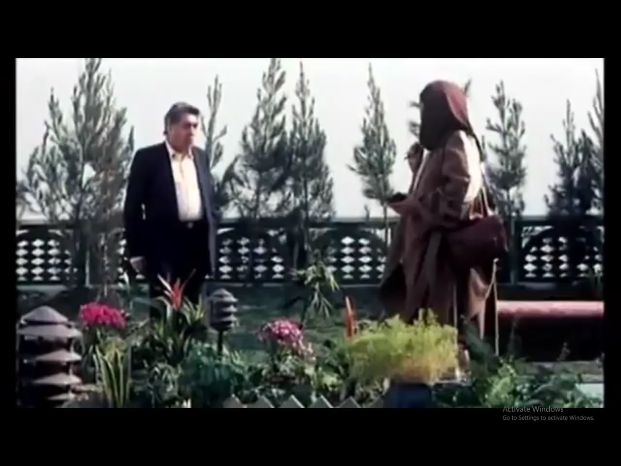 زیباترین بازیگر زن دهه 60 از دیدن این باغچه شوکه شد