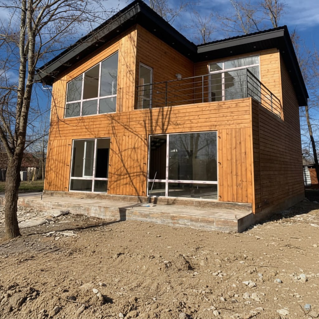 خرید خانه بدون مجوز + لیست قیمت ویلای پیش ساخته