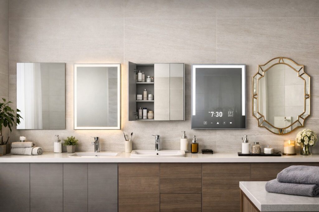 راهنمای خرید آینه سرویس بهداشتی (+ از کجا بخرم)