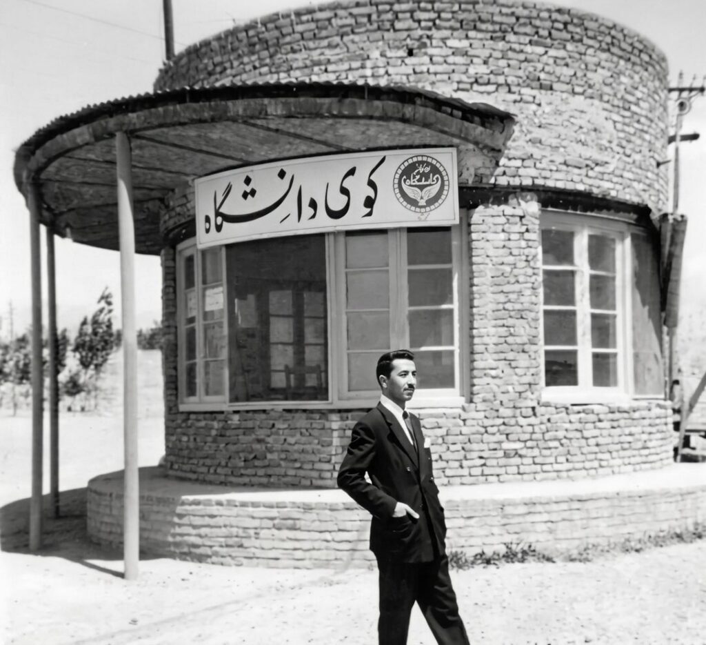 کلاه پهلوی بر سردر کوی دانشگاه؛ ایده عجیب معماری در دهه 30