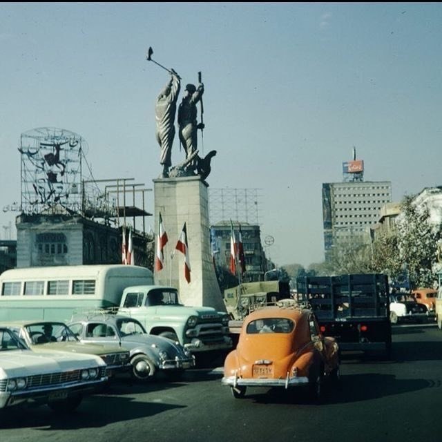 چهره متفاوت میدان مخبرالدوله تهران در اواخر دهه 40 که شاید آن را نشناسید